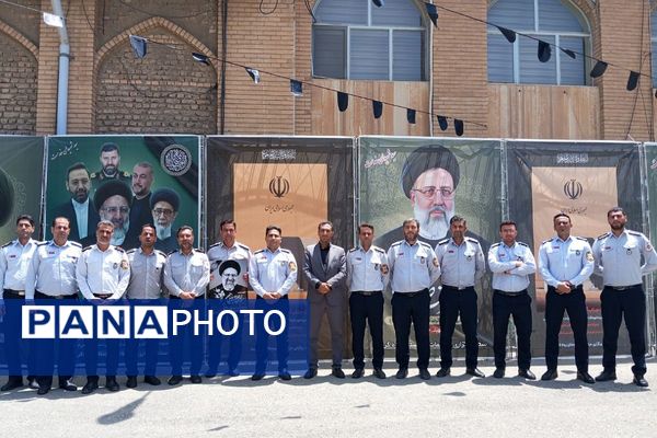 مراسم بزرگداشت شهادت آیت‌الله رئیسی و همراهانش در شهرستان رباط‌کریم 