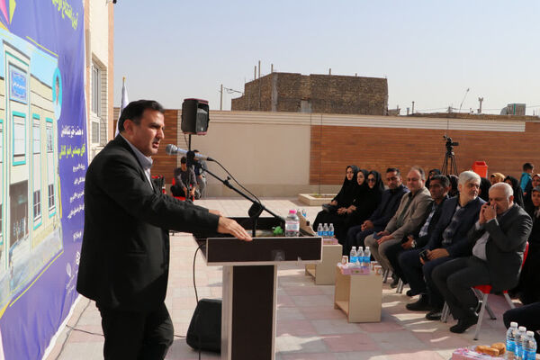 افتتاح مدرسه خیرساز مهندس اصغر کاشانی در کاشان