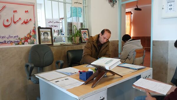 آغاز آزمون‌های نوبت اول در دبیرستان نمونه دولتی شهید حاج قاسم سلیمانی بن