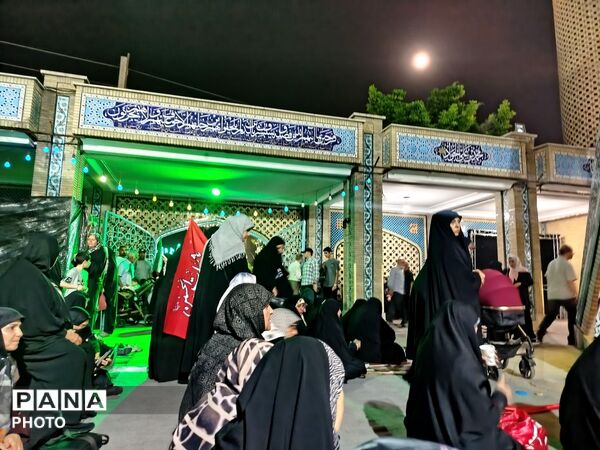 نود شب استقامت و پایداری مردم رجایی شهر کرج