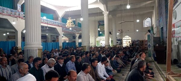اقامه نماز عید فطر در شهرآشخانه