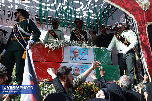 تشییع شهدای اقتدار در تهران - 1