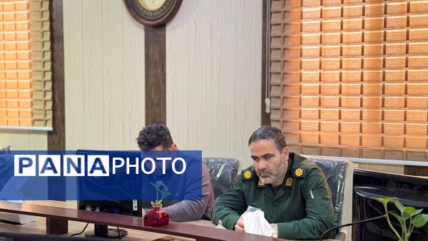 آیین تکریم و معارفه مسئول بسیج دانش‌‌آموزی جوادآباد