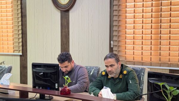 آیین تکریم و معارفه مسئول بسیج دانش‌‌آموزی جوادآباد