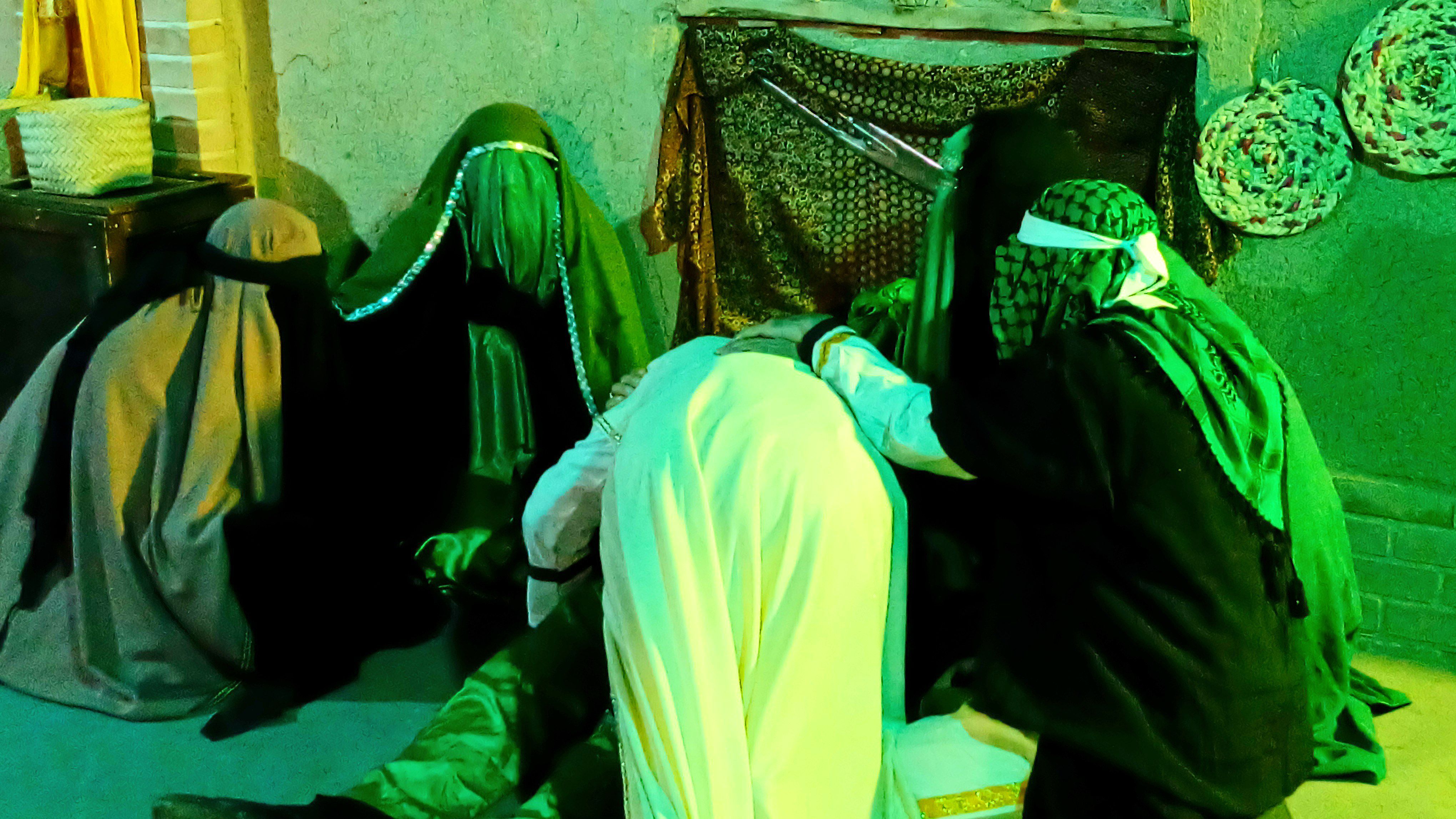 نمایش مذهبی با عنوان آخرین محراب به اجرا در آمد 