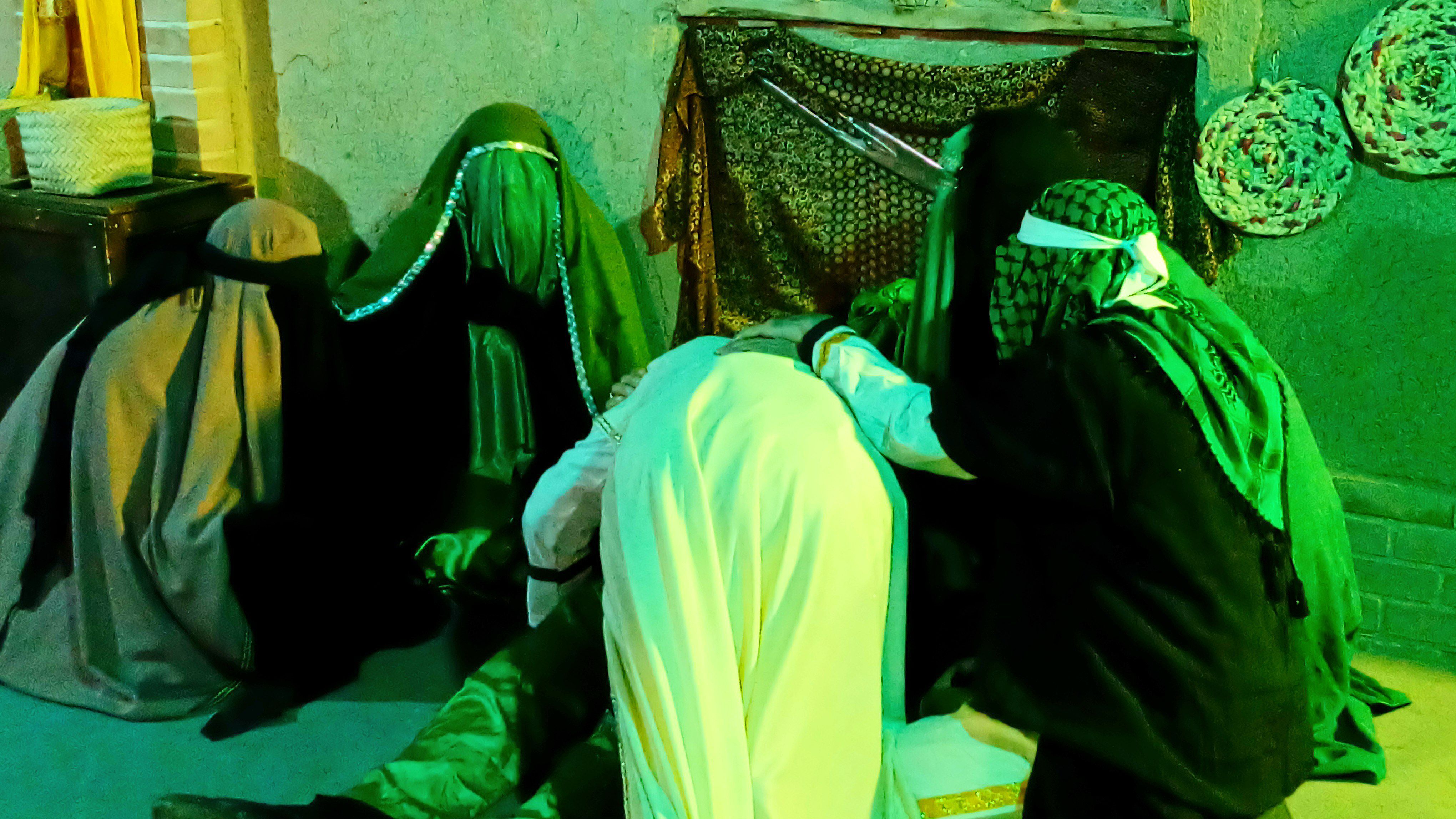 نمایش مذهبی با عنوان آخرین محراب به اجرا در آمد 