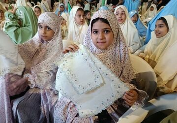 مراسم ترنم تکلیف در میدان پانزده خرداد مشهد