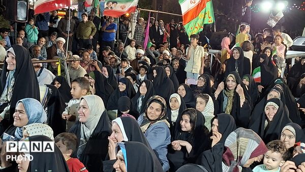 جشن بزرگ خیابانی عید غدیر، تجلی ولایت در شهرستان فریدن 