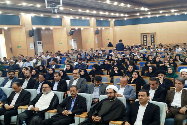 جلسه معارفه و تکریم مدیر آموزش و پرورش شهرستان جم