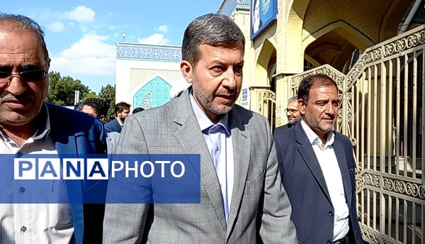 تجدید میثاق استاندار اصفهان با شهدای نجف‌آباد