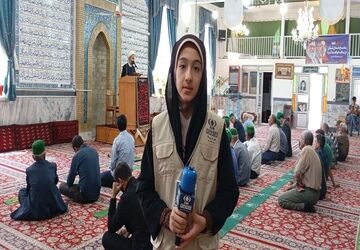 نماز عبادی سیاسی جمعه درشهر  بار نیشابور