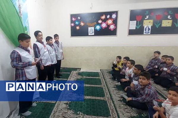 افتتاحیه سفیران سلامت در دبستان معارف ۶