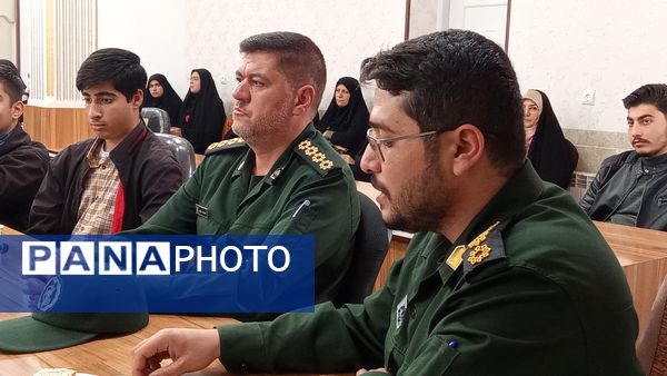 انتصاب فرمانده حوزه بسیج دانش‌آموزی حضرت ثارالله(ع) شهرستان بن 