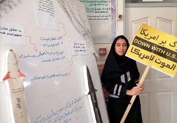 احساس دانش آموزان دبیرستان زینبیه دو شهریار نسبت به حماسه‌ وعده‌ صادق۲