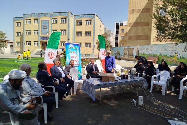 افتتاح زمین چمن مصنوعی در ناحیه دو شهرری 
