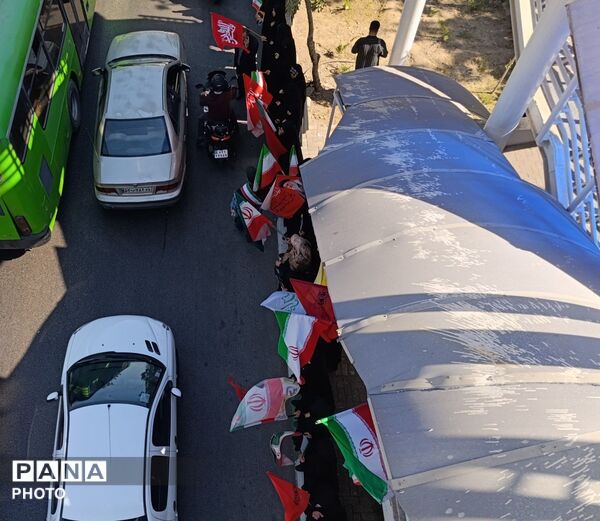 حضور مردم و دانشجویان مشهد در رزمایش «جان‌فدایان مشهدی»