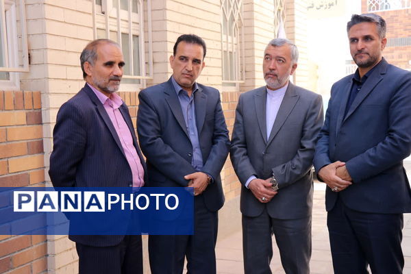 آیین افتتاح و بهره برداری هنرستان وابسته مهارت بنیان رضوی