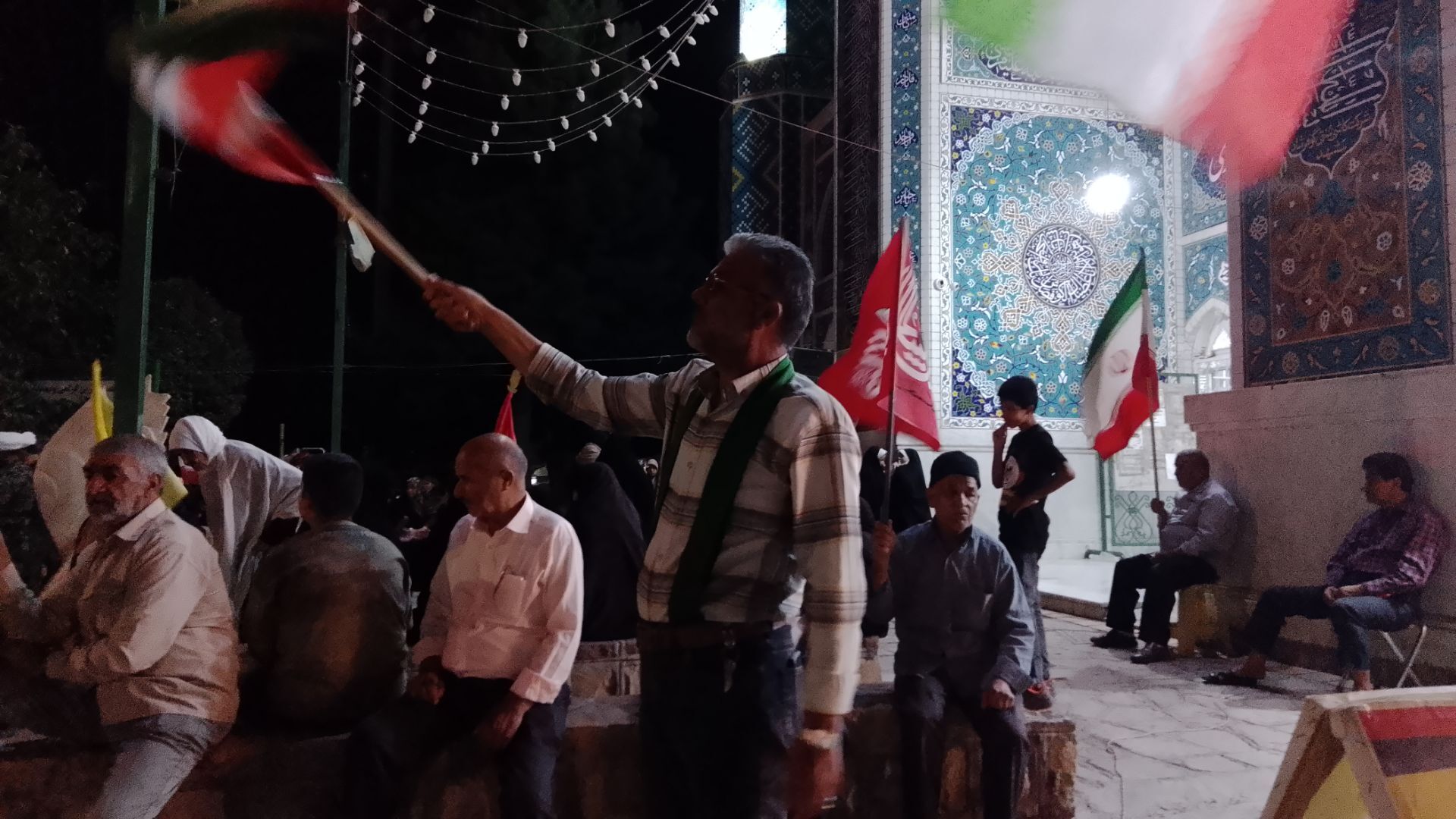 دویست و نهمین شب از اجتماعات مردمی در آرامگاه بانو بی بی شطیطه نیشابور 