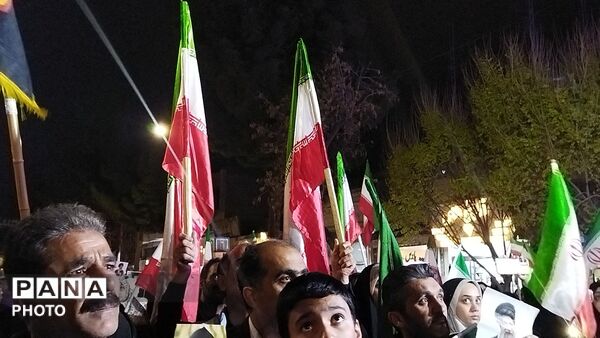 حضور گسترده و پرشور مردم انقلابی نیشابور در خونخواهی شهادت رهبر شهید