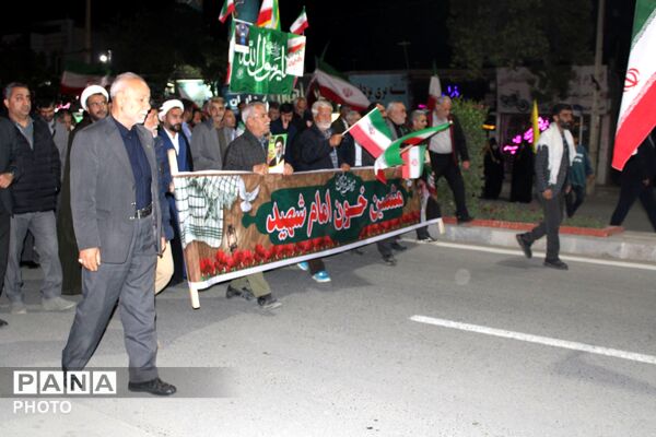 اجتماع مردمی شبانه شهید پرور شهرستان سملقان
