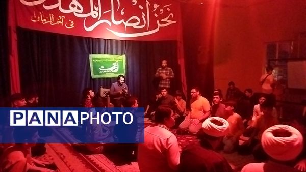 هیئت هفتگی انصار المهدی در اتحادیه انجمن های اسلامی دانش آموزی نیشابور
