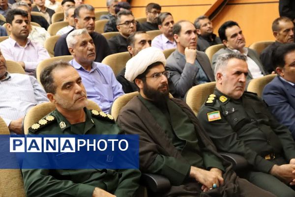 مراسم چهلم شهدای اقتدار در کوهدشت با حضور فرمانده سپاه حضرت ابوالفضل لرستان