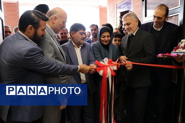 آیین افتتاح مدرسه ۱۴ کلاسه روستای خیرآباد