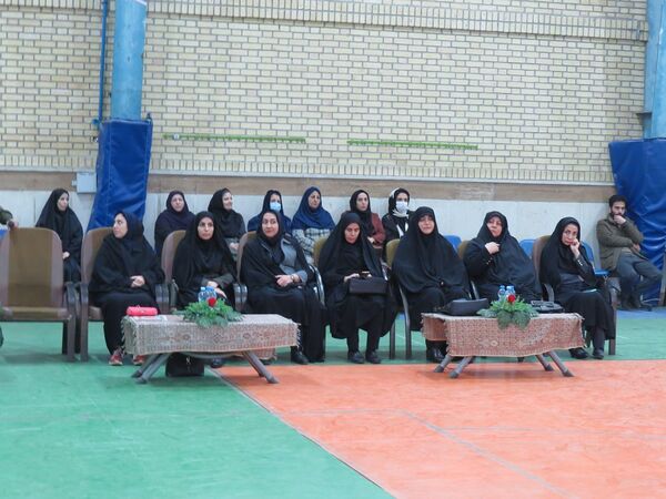 آیین برگزاری زنگ سپاس معلم در مدرسه خانکلابی بجنورد