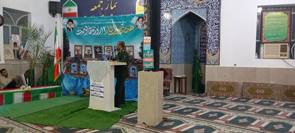 یادواره شهدای فین در مسجد ابوالفضل (ع) با حضور پرشور مردم 