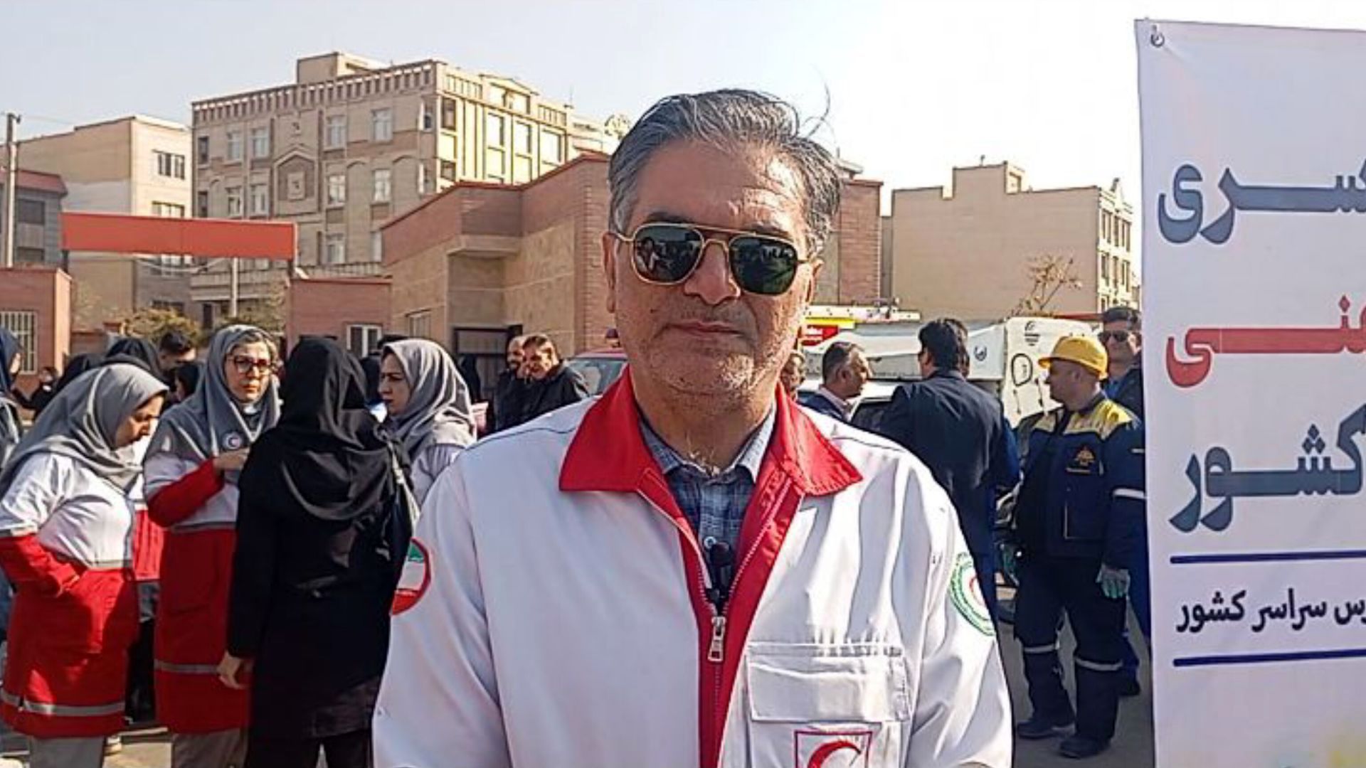 هدف از مانور زلزله، آشنایی دانش‌آموزان و خانواده‌ها با مباحث امدادی است