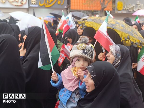 راهپیمایی روز قدس در نهاوند