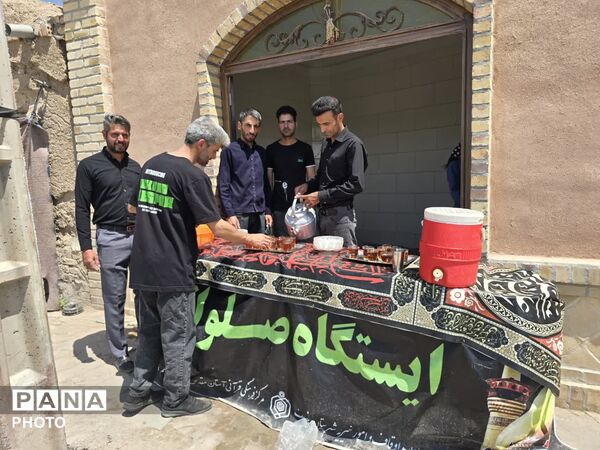 عزاداری شهادت امام رضا (ع) در شهرستان خوسف