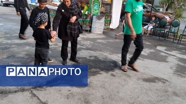 موکب‌های عزاداری‌، پذیرای عزاداران حسینی بودند