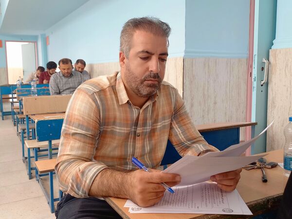 آزمون مدیران مدارس در مدرسه عرفان شهرستان ملارد 