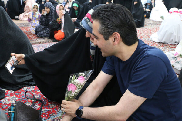 جشن ازدواج مسجدی 132 زوج جوان در قم - 2