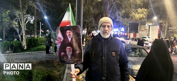 هجدهمین تجمع خون‌خواهی مردم فردیس از رهبر شهیدشان 