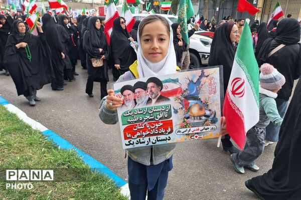 راهپیمایی روز قدس و تشییع شهید اقتدار در مرودشت