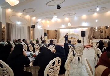 ضیافت افطاری دانش‌آموزان دبیرستان فرزانگان دامغان