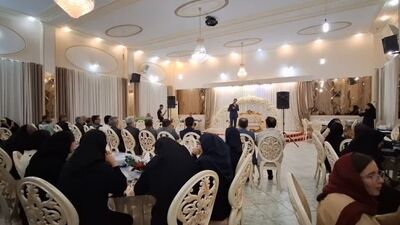 ضیافت افطاری دانش‌آموزان دبیرستان فرزانگان دامغان