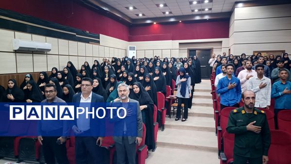 مراسم جشن تلاش و قدردانی از ۲۳۴ دانش‌آموز و دبیر برتر رودان