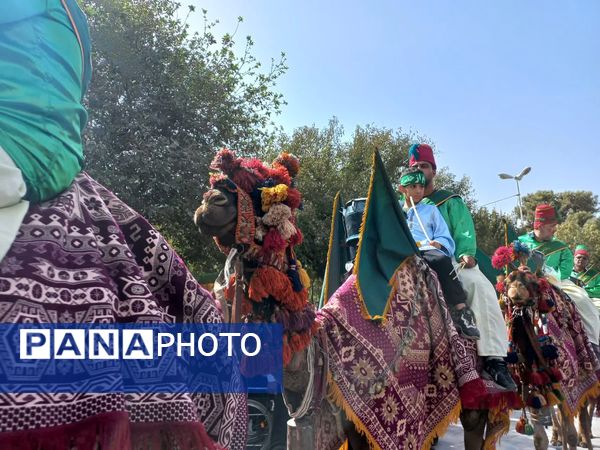 کاروان نمادین سالروز ورود حضرت معصومه(س) به قم 