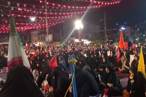 یکصد و سی و هشتمین اجتماع مردم انقلابی رباط کریم 