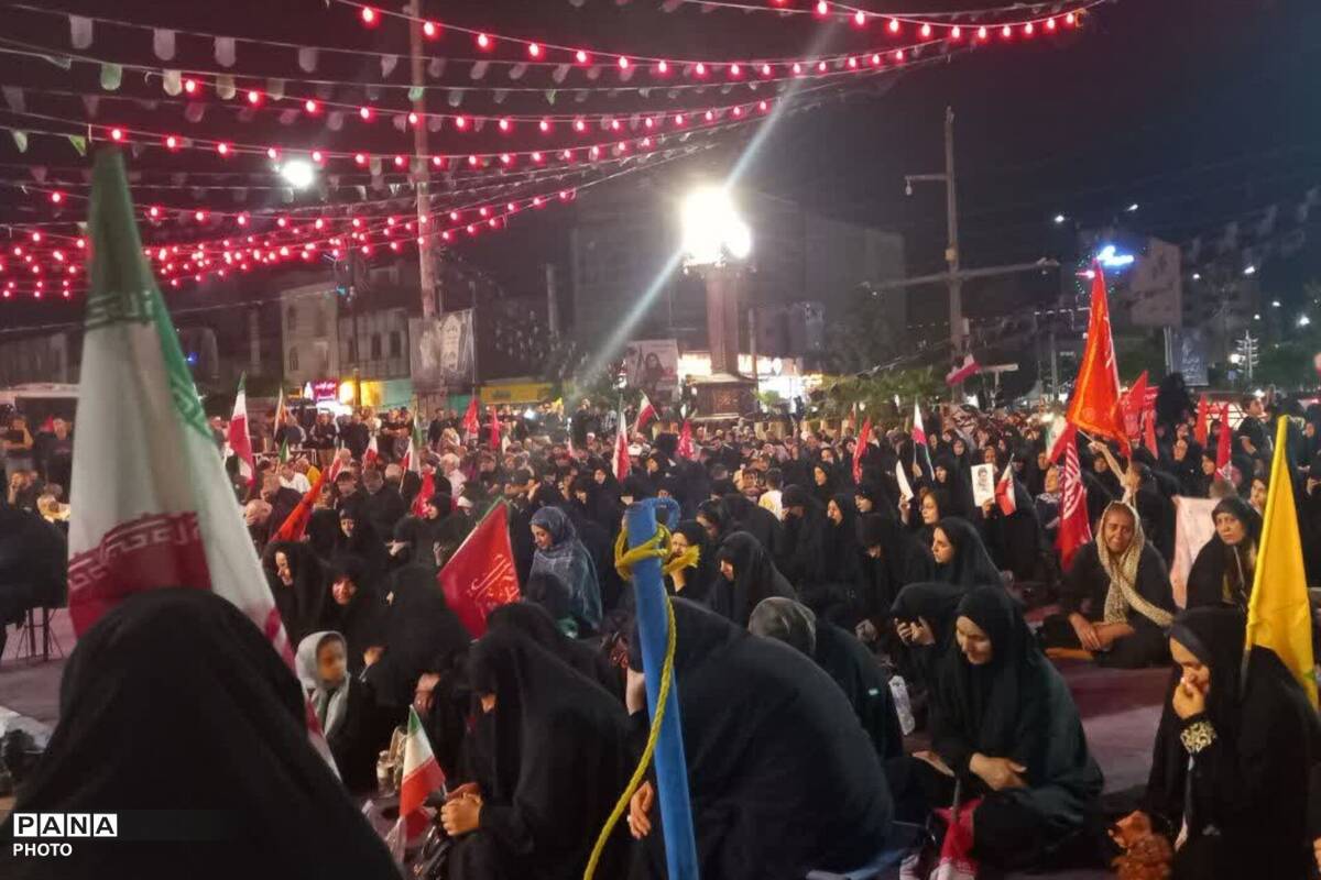 یکصد و سی و هشتمین اجتماع مردم انقلابی رباط کریم 