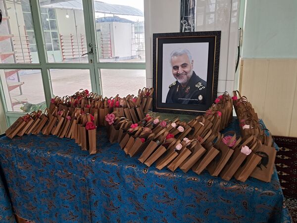مراسم سالگرد شهادت سردار حاج قاسم سلیمانی در قائمشهر