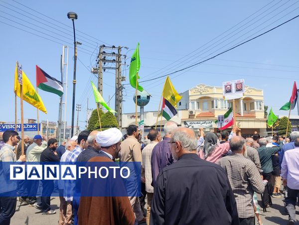 راهپیمایی جمعه‌ خشم و نصر در بابلسر