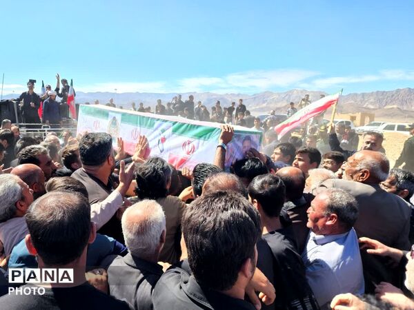 تشییع باشکوه  دومین شهید ابرکوه