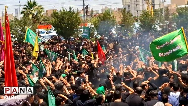 بازآفرینی واقعه عصر عاشورا با اجرای آیین خیمه‌سوزان در قم