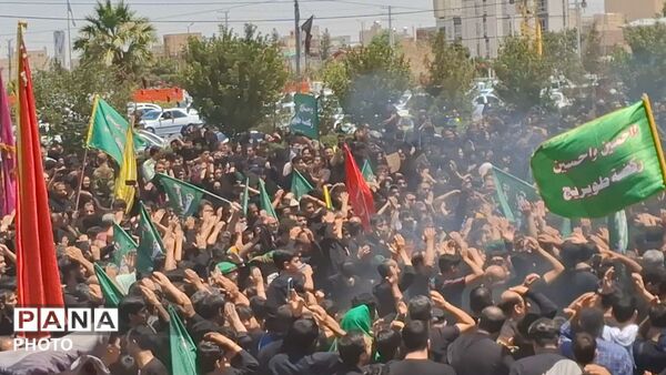 بازآفرینی واقعه عصر عاشورا با اجرای آیین خیمه‌سوزان در قم
