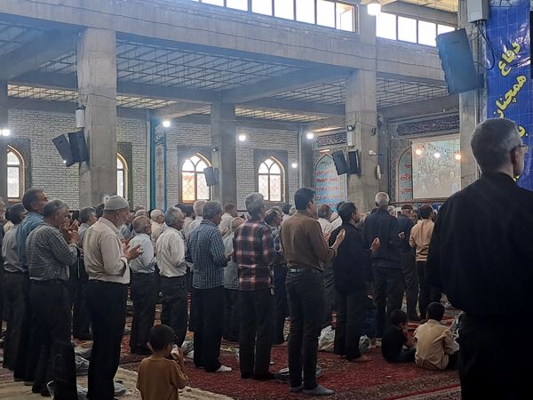 نماز جمعه در دهه سوم محرم در نیشابور
