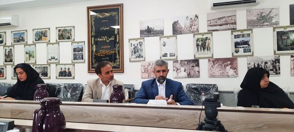 جلسه قرارگاه عملیاتی لشکر 77 پیروز ثامن الائمه(ع)